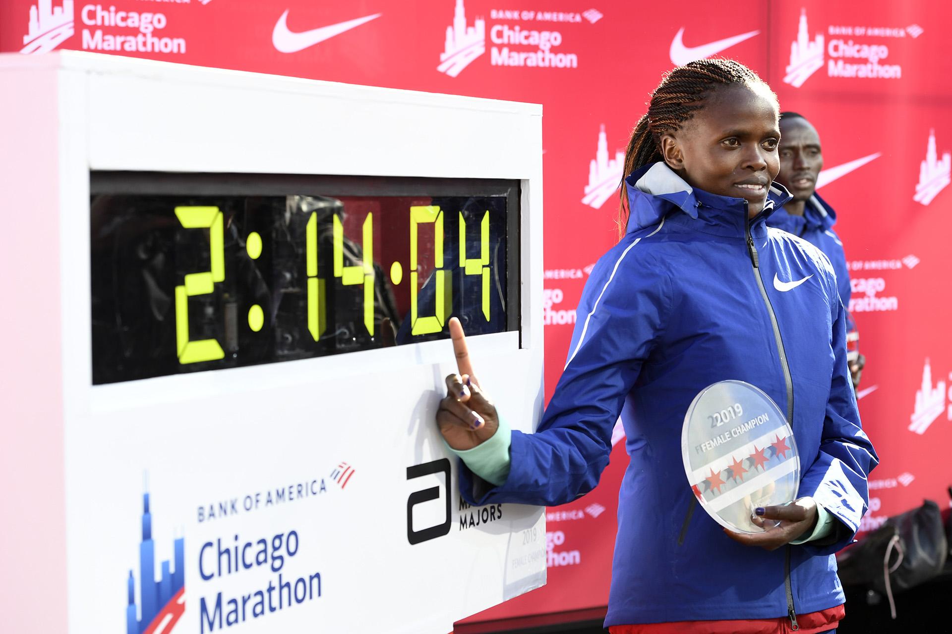 maratona, brigid kosgei