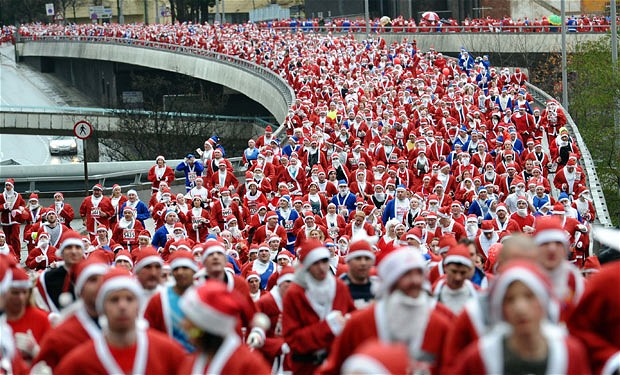 Corsa di Babbo Natale 8