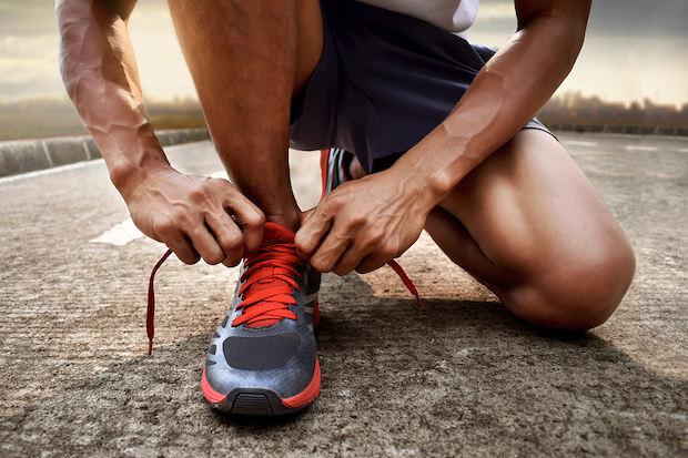 Scarpe Running Allacciate