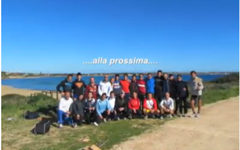 Primo allenamento collegiale del 2012
